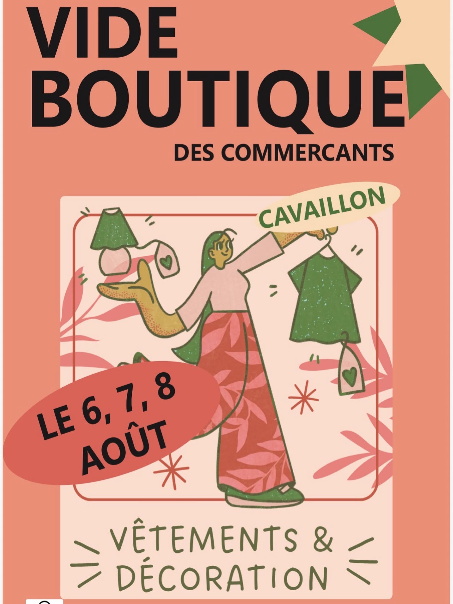 Vide boutique des commerçants de Cavaillon Vide boutique des commerçants de Cavaillon avec vêtements, décoration, accessoires et bonnes affaires en centre-ville
