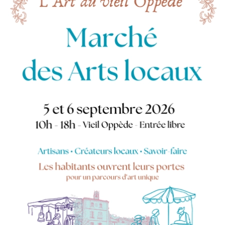 L’Art au Vieil Oppède : marché des arts locaux
