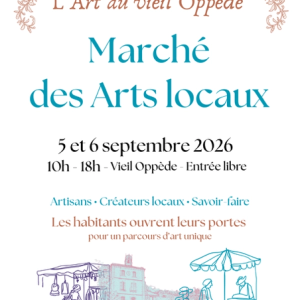 L'art au vieil Oppède - Marché des Arts Locaux