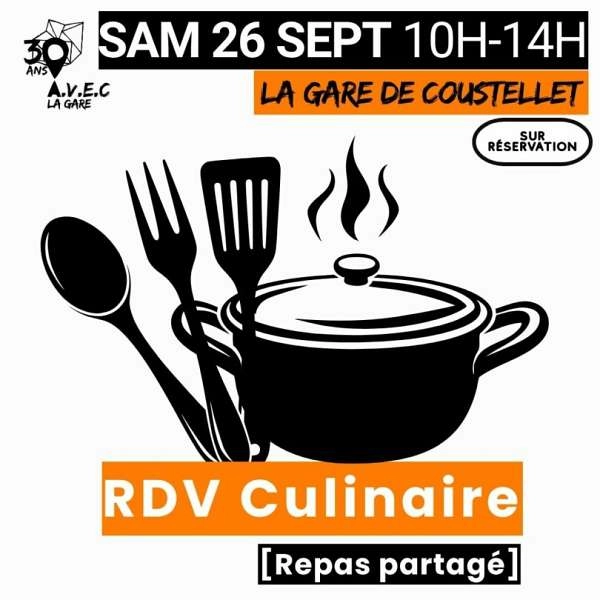 RDV culinaire - avec La Gare de Coustellet