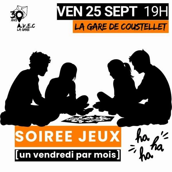 Soirée Jeux - avec La Gare de Coustellet