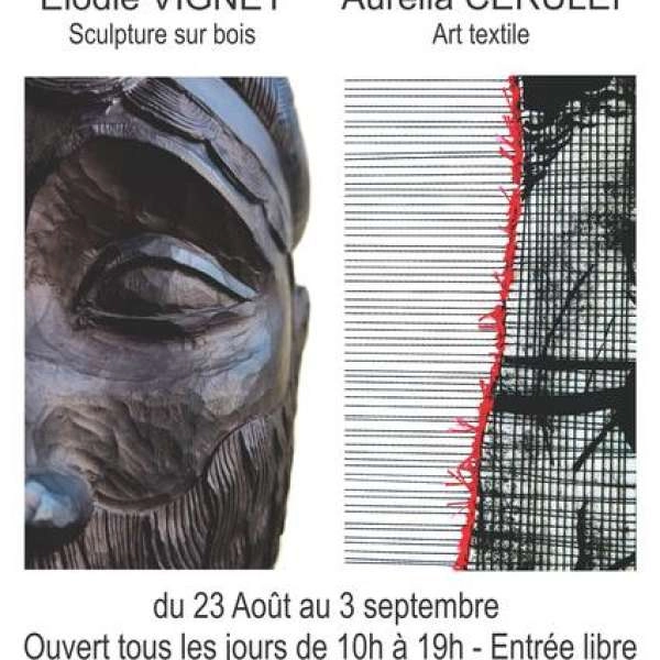 Exposition  Élodie Vignet et Aurélia Cerulei