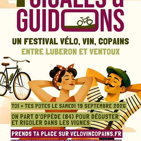 Festival Cigales & Guidons en Luberon