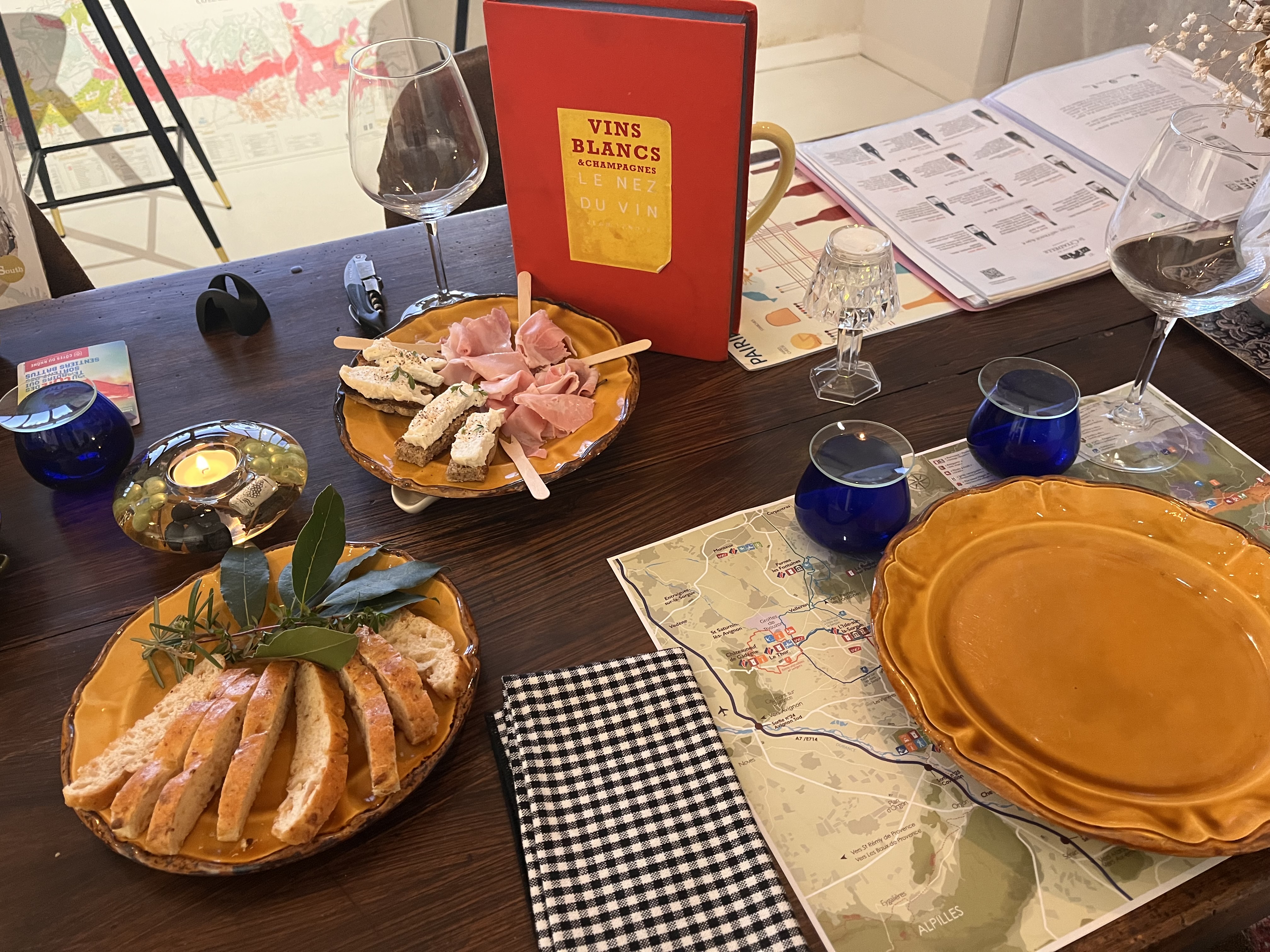 Dégustation entre Luberon et Ventoux à Gordes