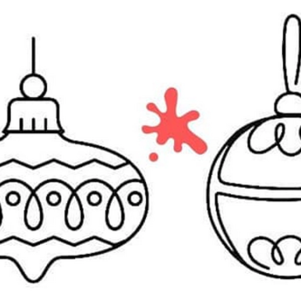 Boule de Noël surprise