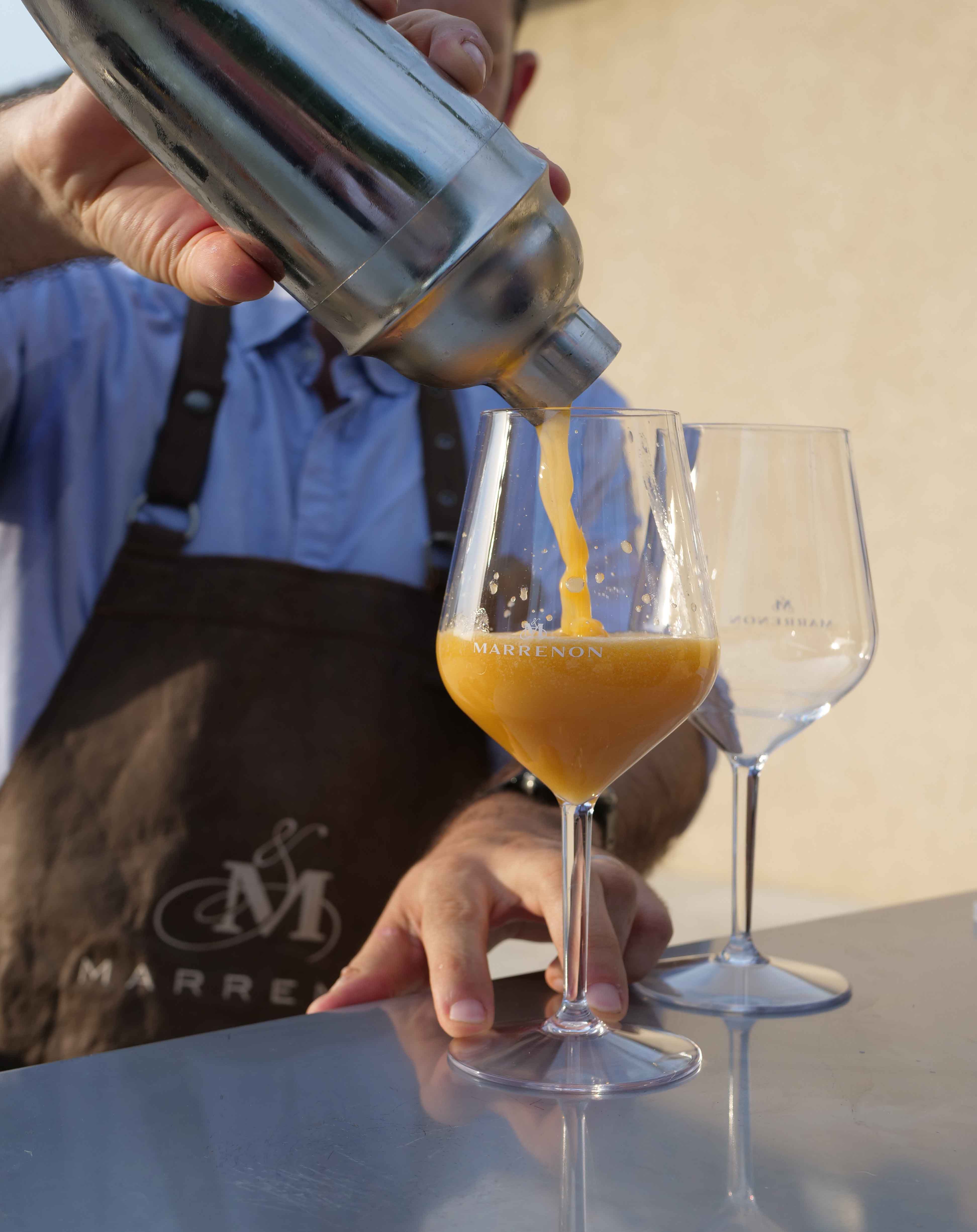 Atelier vins et cocktails chez Marrenon à La Tour-d’Aigues pour Vignobles en Scène