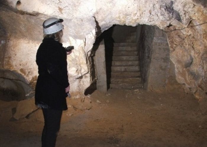 Visite des grottes du collège Saint-Charles à Cavaillon