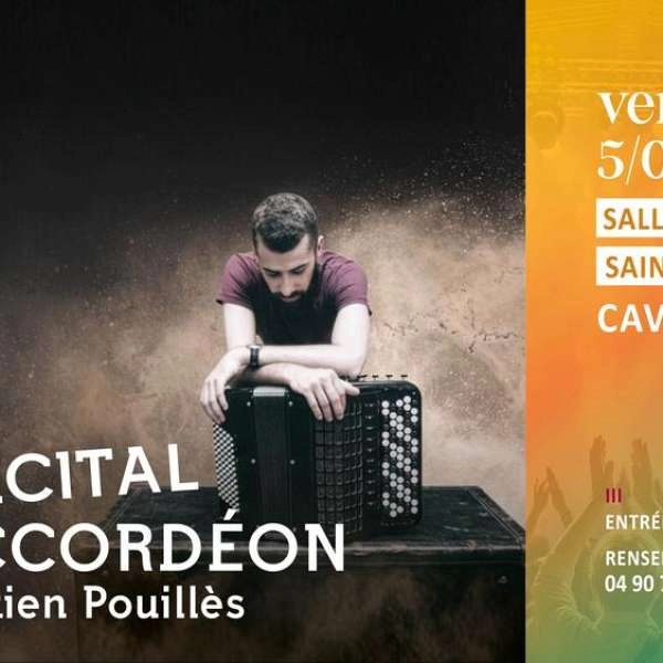 Récital d’accordéon de Bastien Pouillès à Cavaillon