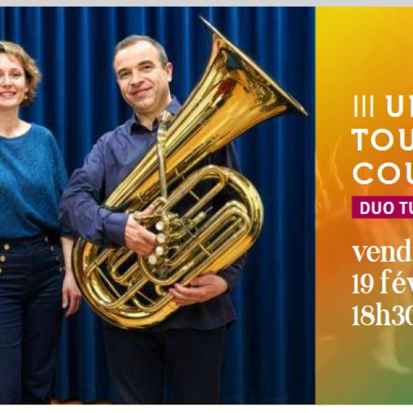 Un voyage tout en couleurs : concert harpe et tuba à Cavaillon