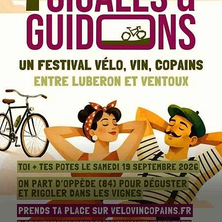 Festival Cigales & Guidons en Luberon