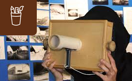 Atelier de photographie au sténopé à Cavaillon Découverte d’un appareil photographique à sténopé lors d’un atelier familial à Cavaillon