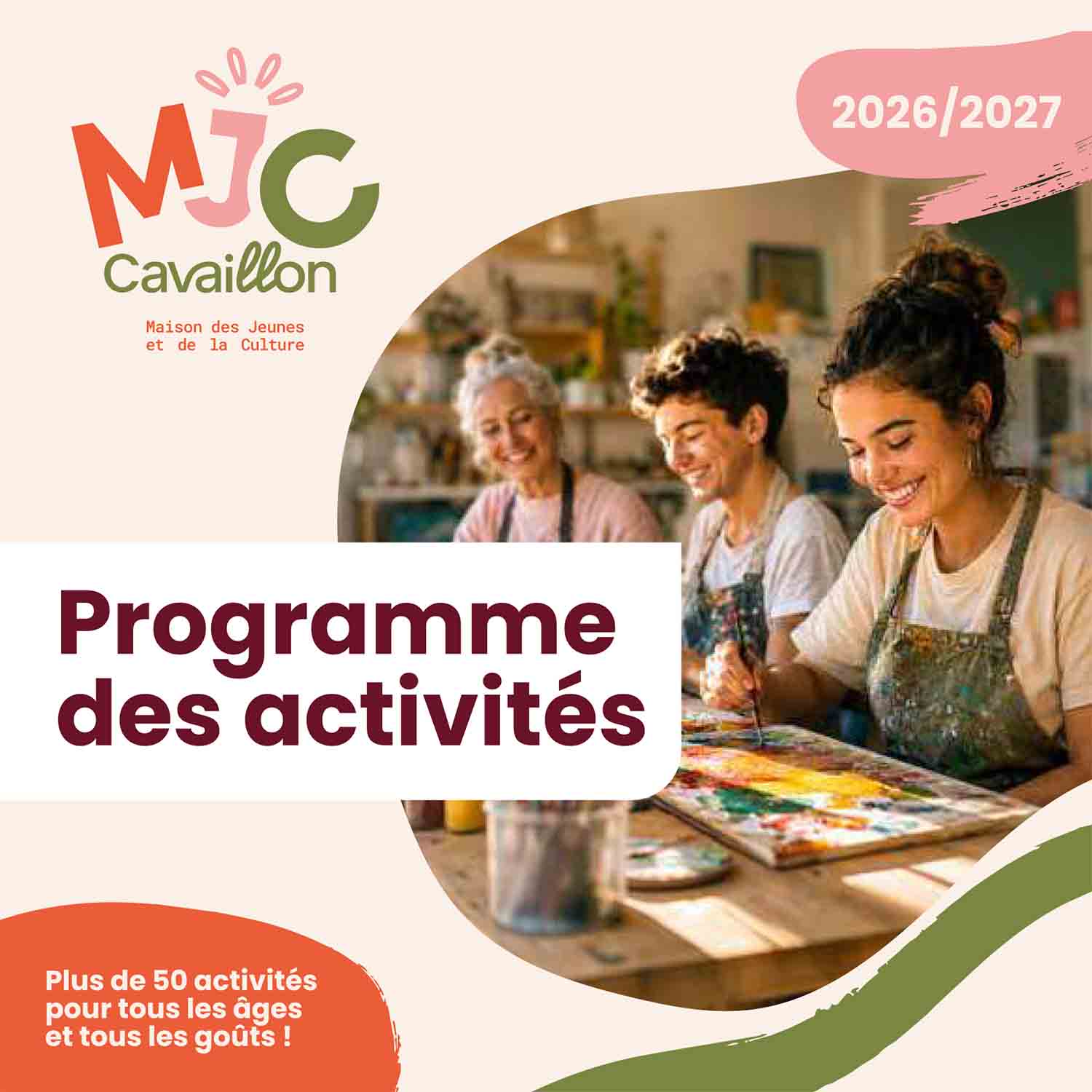 Programme des activités 2026-2027 de la MJC de Cavaillon