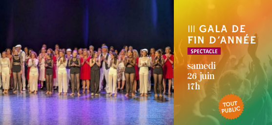 Gala de fin d'année des ateliers danse de la MJC à Cavaillon