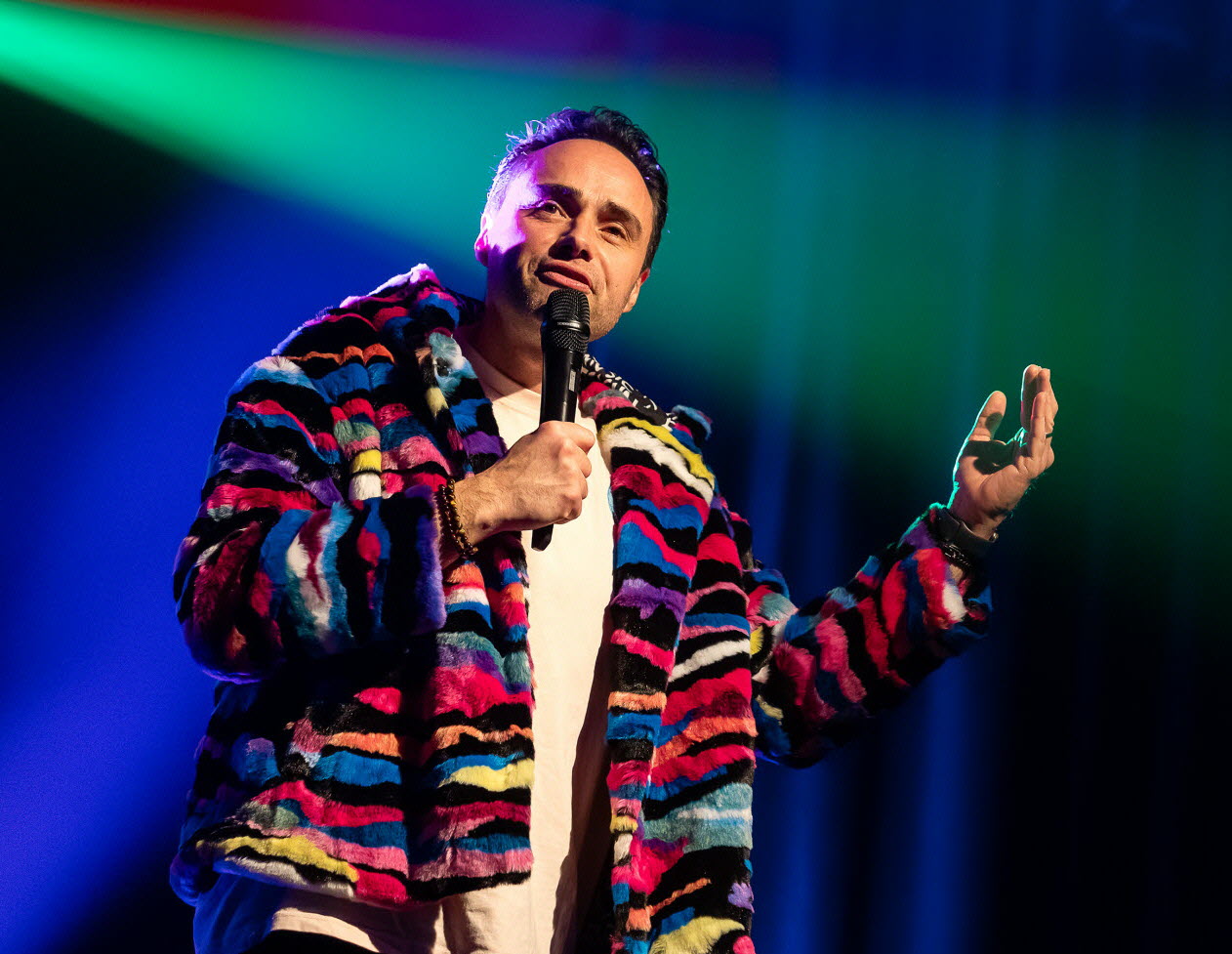 Mickaël Bièche dans le one-man-show La classe moyenne à Cavaillon