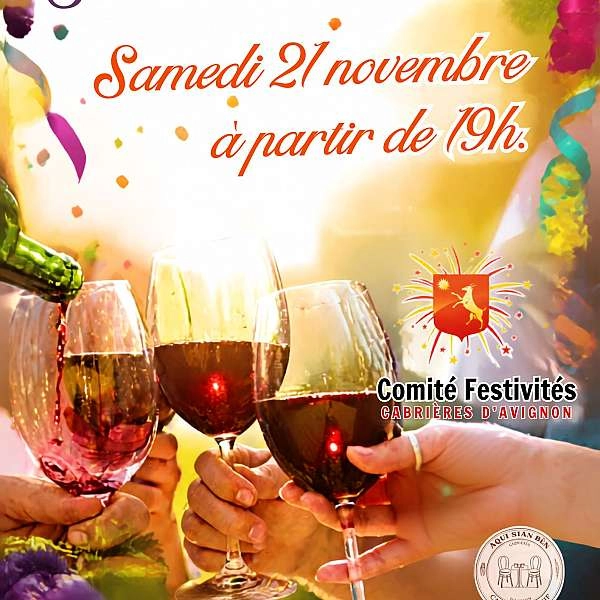 Soirée Vin nouveau à Cabrières-d’Avignon