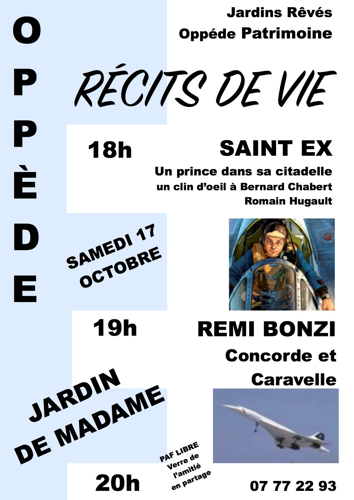 Récits de vie à Oppède Affiche de l’événement Récits de vie à Oppède