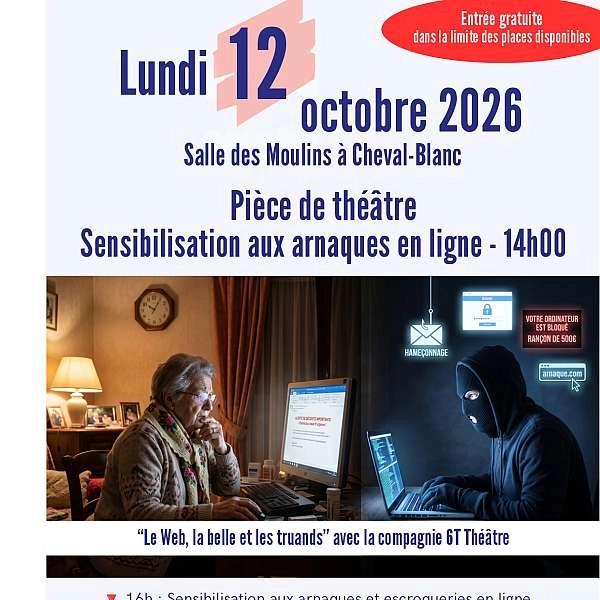 Le web, la belle et les Truands - Théâtre à Cheval-Blanc