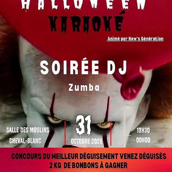 Grande soirée spéciale Halloween à Cheval-Blanc