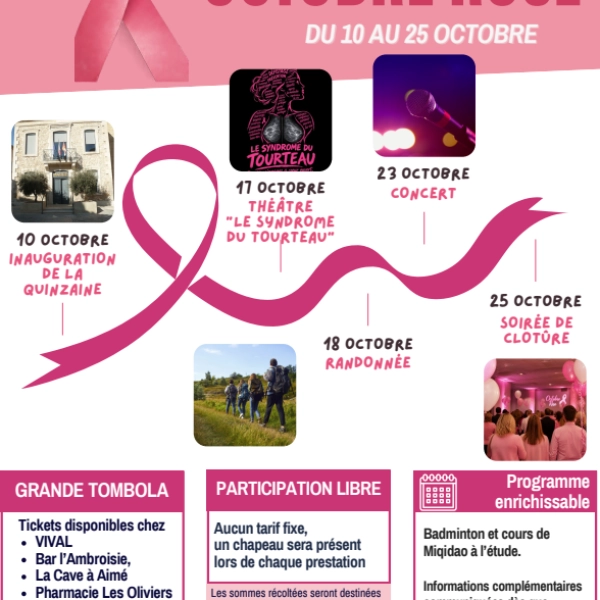 Octobre Rose à Mérindol 2026