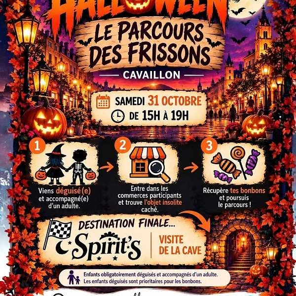 Le Parcours des Frissons : Halloween à Cavaillon
