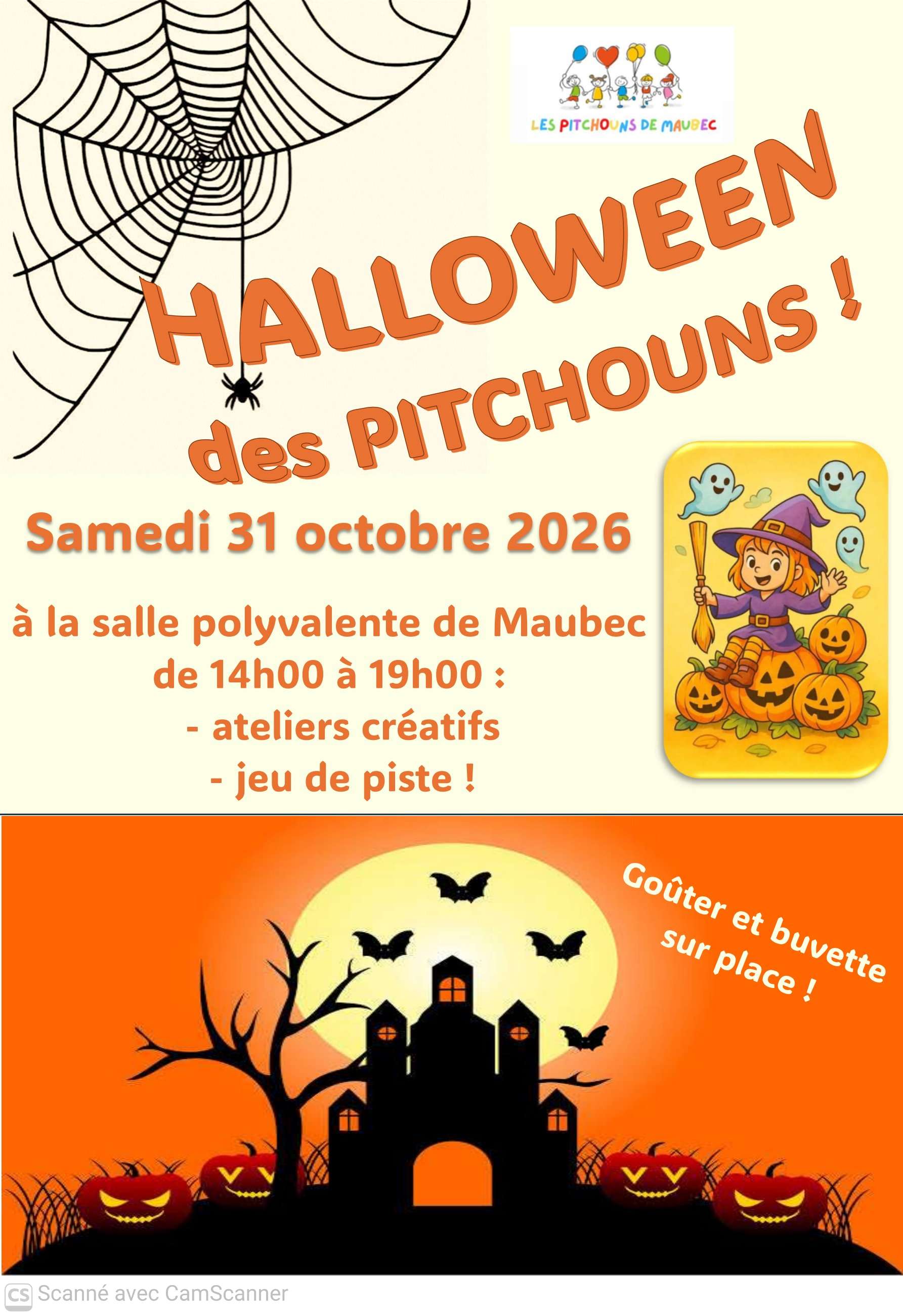 Halloween des Pitchouns à Maubec Halloween des Pitchouns à Maubec, animations pour les enfants