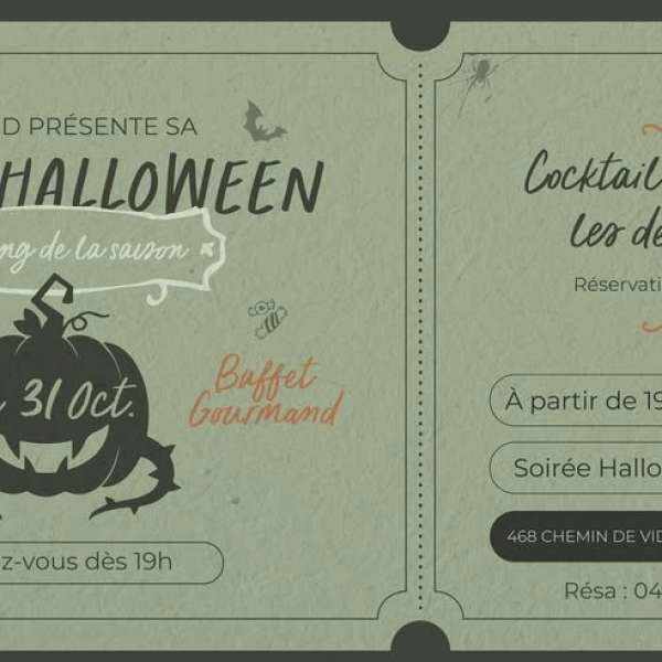 Soirée Halloween & Closing de saison à Cheval-Blanc