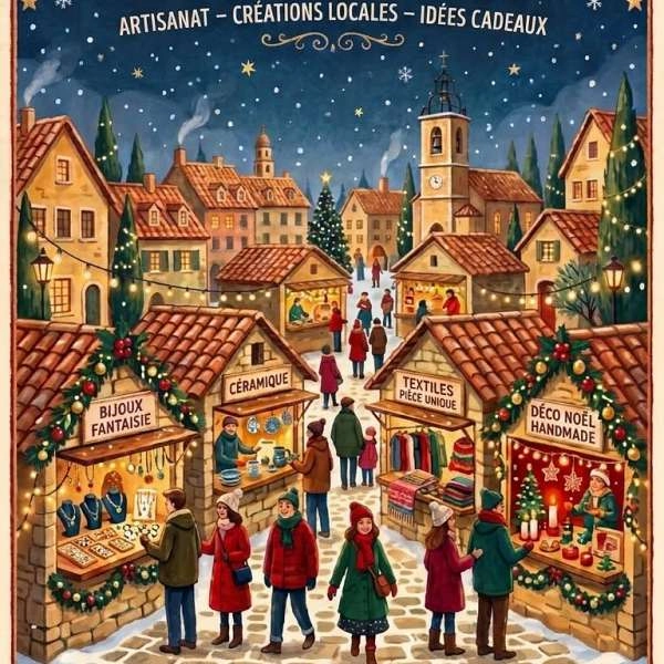 Marché de Noël des Créateurs aux Beaumettes
