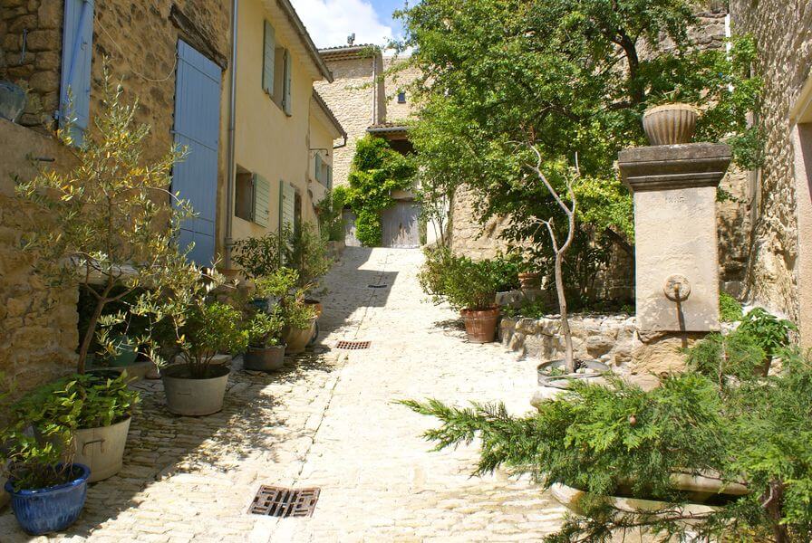 Les ruelles d'Ansouis