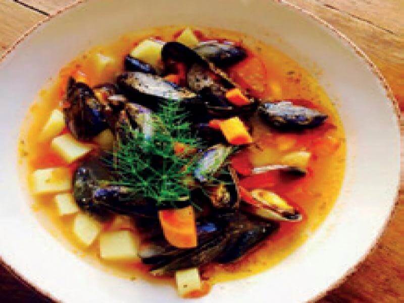 Soupe de ma mère du Chef Aurélien Pouzol - La Bastide du Grand Tilleul à Mérindol