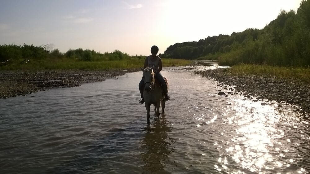 Balade à cheval