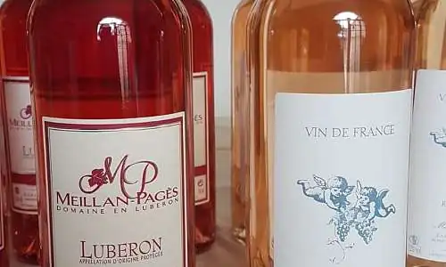 Bouteilles de vin