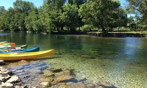 Canoë sur la Sorgue