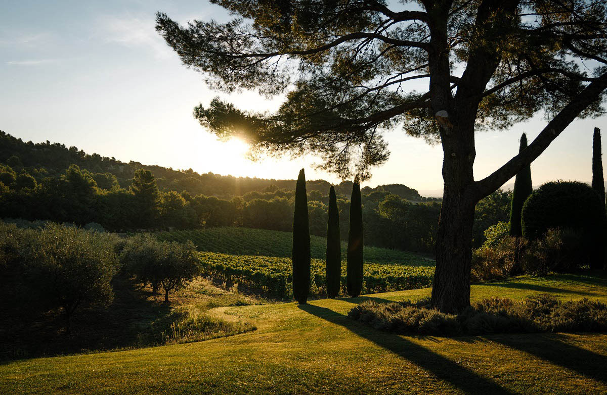 Château La Verrerie à Puget aux frontières du Luberon