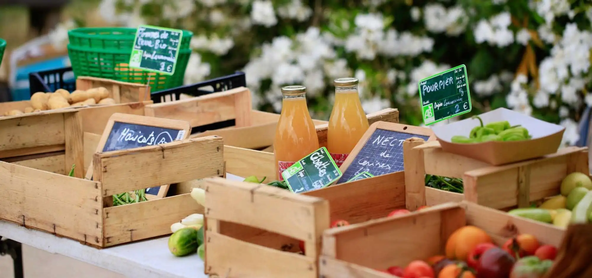 Marché paysan de Lauris
