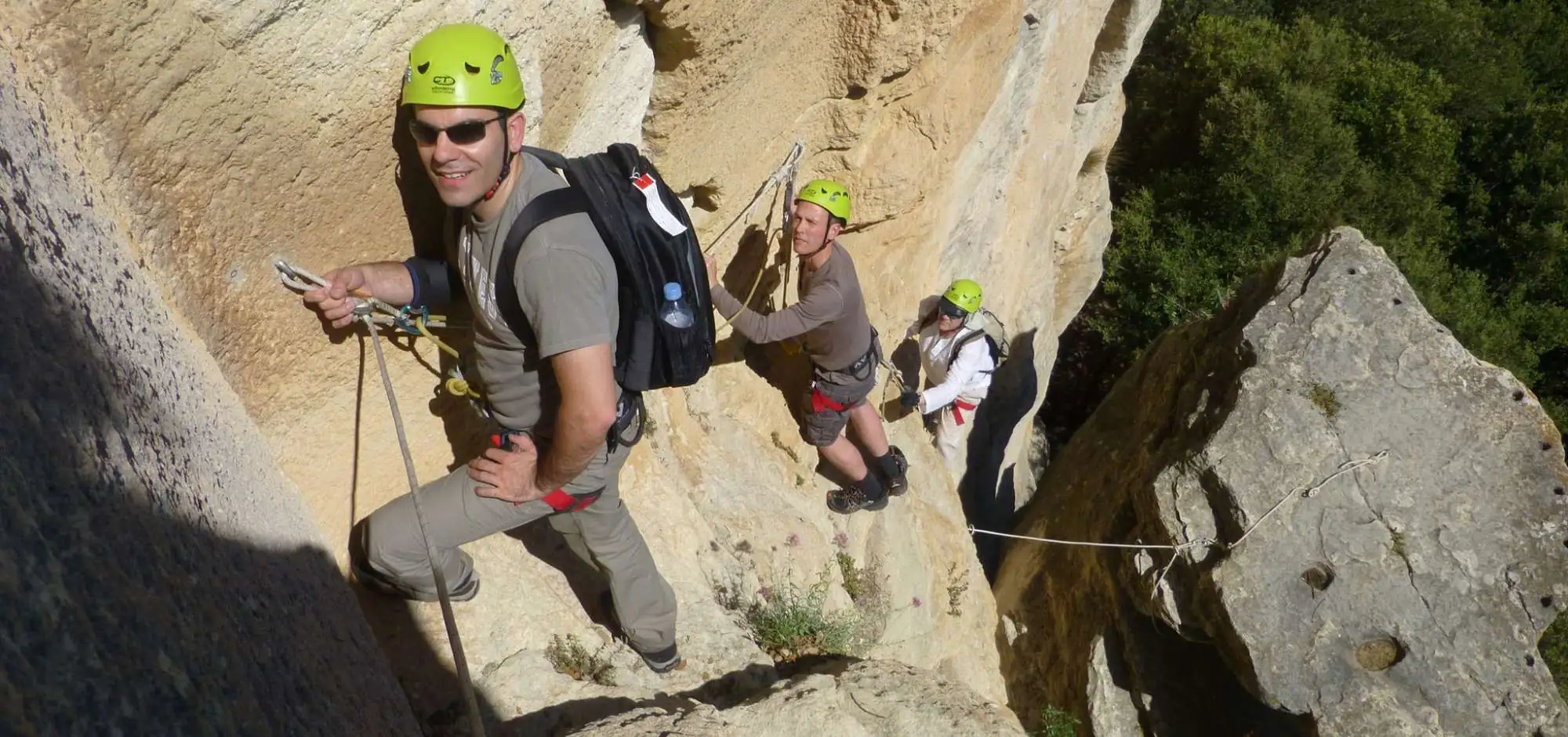 Franck Gaudini - Guide Via Ferrata - Moniteur Escalade