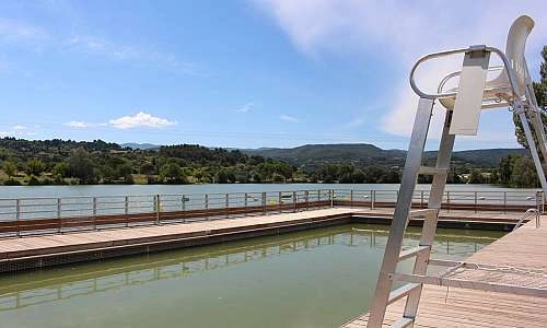 Bassins de baignade plan d'eau d'Apt