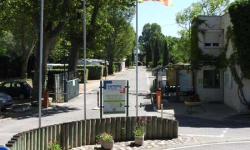 Entrée du camping